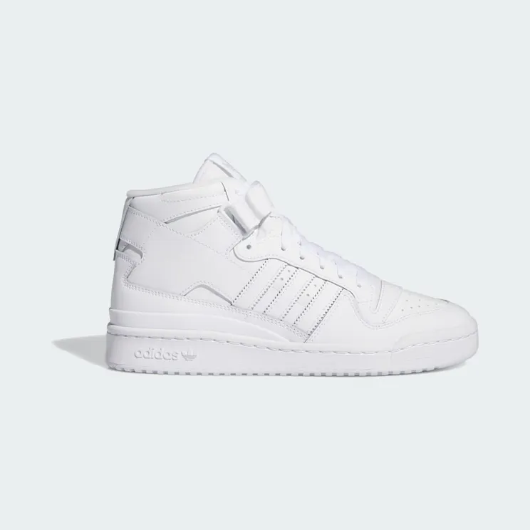 adidas Forum Mid “Cloud White / Crystal White / Cloud White” (IG3754)