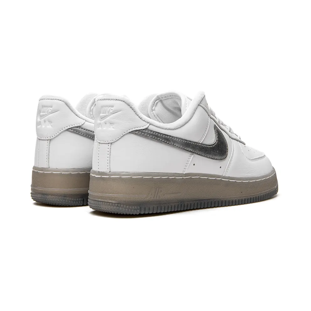 Nike Air Force 1 “White / Metallic Silver” (DX3945-100)