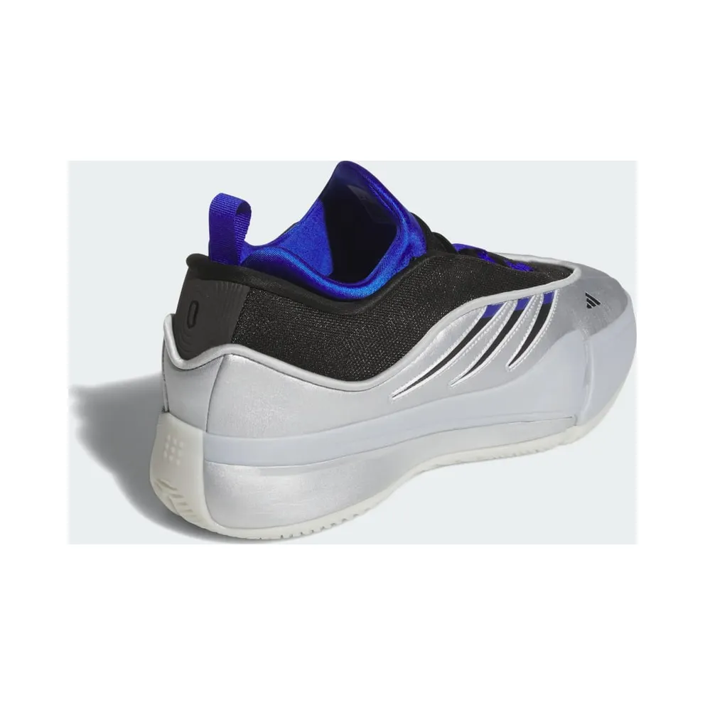 Adidas Dame 9 Silver Metallic / Core Black / Lucid Blue (JH6633)