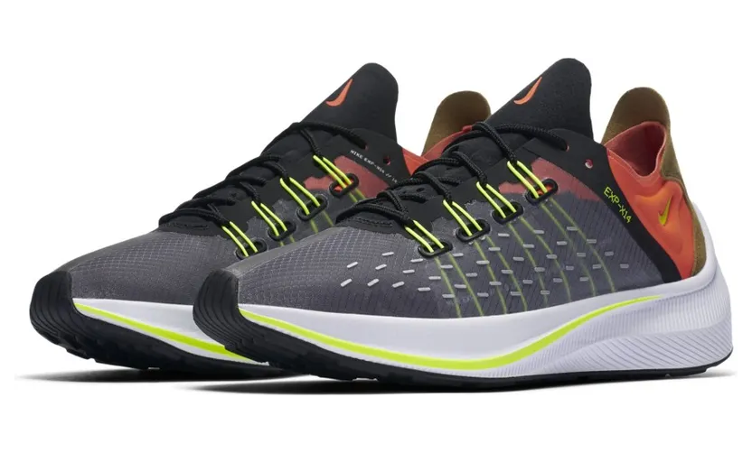 Nike EXP-X14 Black Volt Solar Red (W)