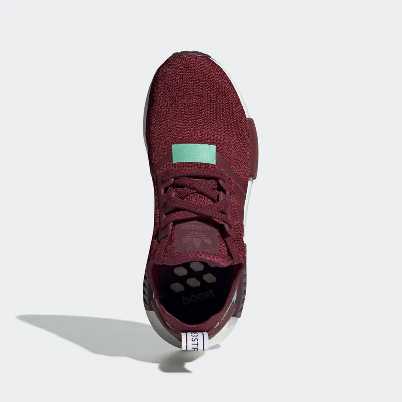 adidas NMD R1 Collegiate Burgundy Hi Res Green (W) Collegiate Burgundy/Collegiate Burgundy/Hi-Res Green (BD8007)