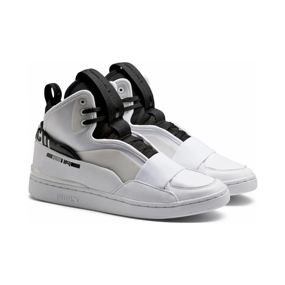 Puma Brace Mid Alexander McQueen White Black White/Black-White (361477-02)