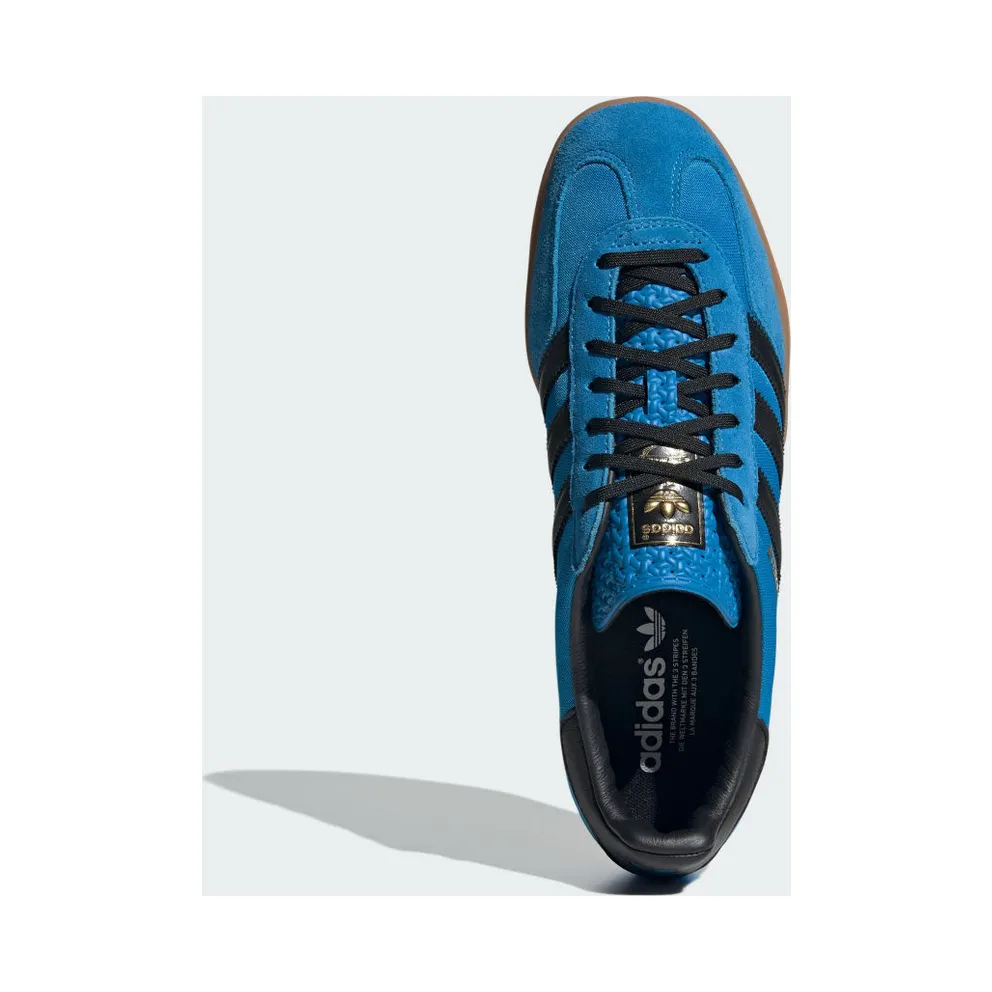 adidas Gazelle Indoor Bright Blue / Core Black / Gum (IG4998)
