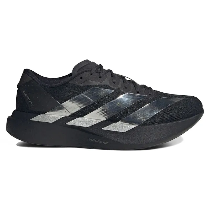 adidas Adizero Evo SL Metallic Stripes Black Silver (KJ9663)