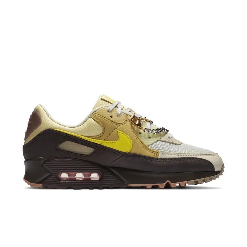 Nike WMNS Air Max 90 Cuban Link Velvet Brown (2020) (CZ0469-200)