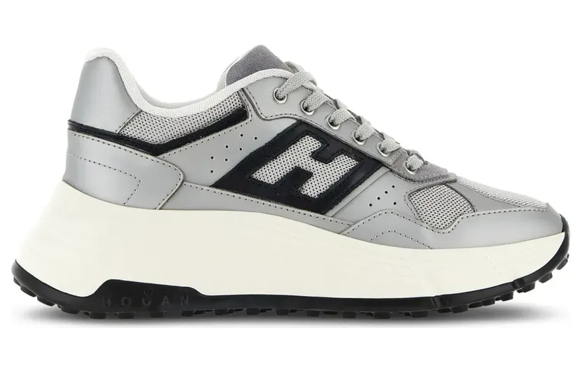 Hogan Flatform-Sneakers “Grey” (HXW6690FK70TLK)