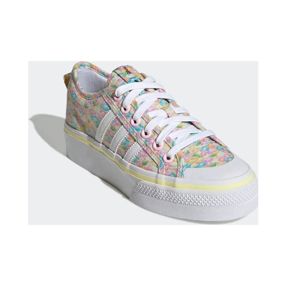 adidas Disney Nizza Platform Clear Pink / Cloud White / Calvi (GV7943)