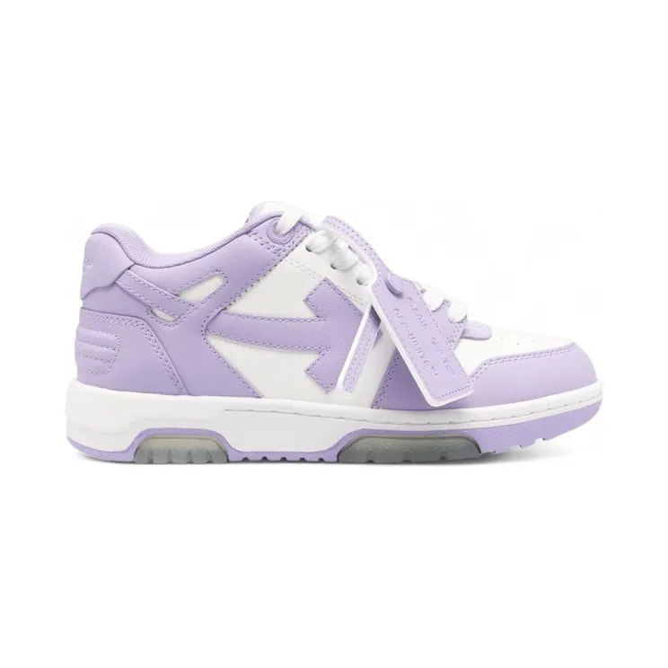 OFF-WHITE Out Of Office OOO Low Tops Purple (OWIA259F24LEA0030136)