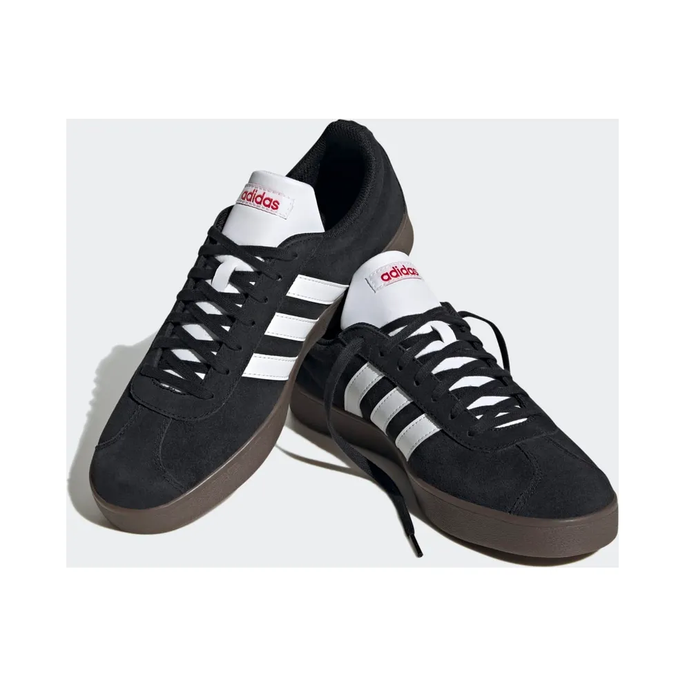 Adidas VL Court 2.0 Core Black / Cloud White / Better Scarlet (HQ1801)