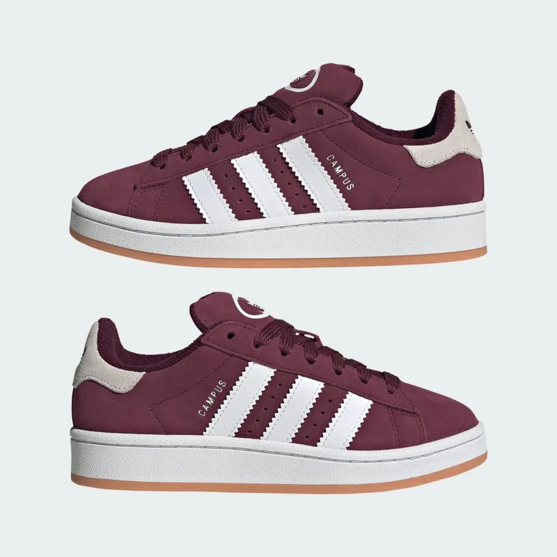 Adidas Campus 00s Maroon / Cloud White / Gum (KH8807)