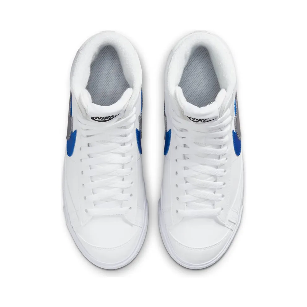 Nike Blazer Mid Next Nature Double Swoosh White Hyper Royal (FD0690-100)