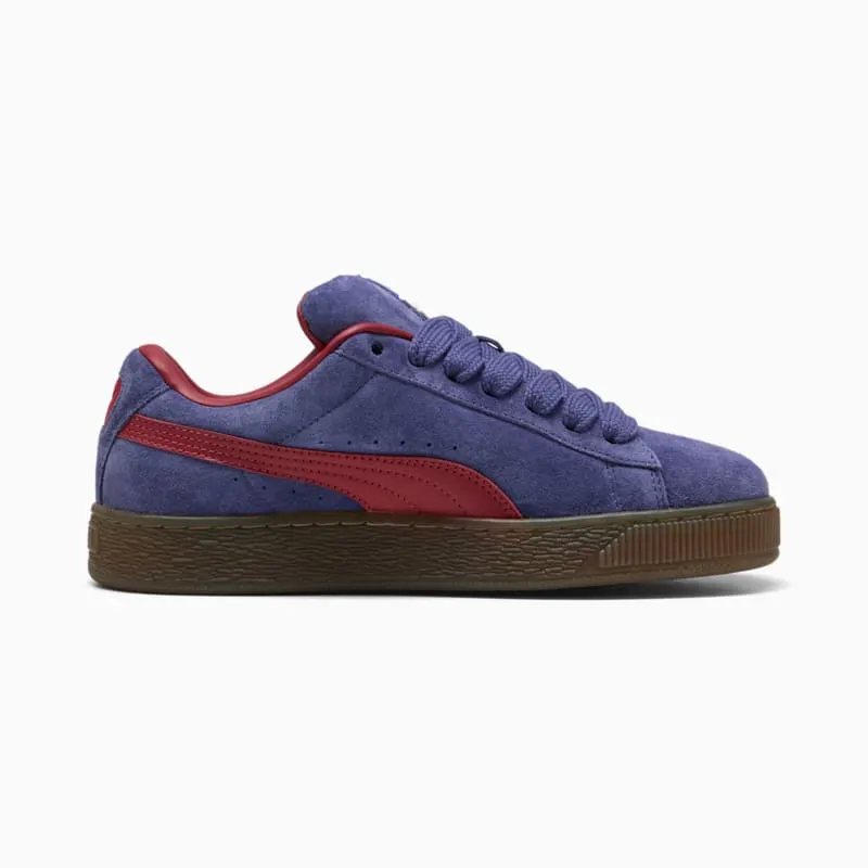 Puma Suede XL Blue Crystal Dark Crimson Chocolate (395205-50)