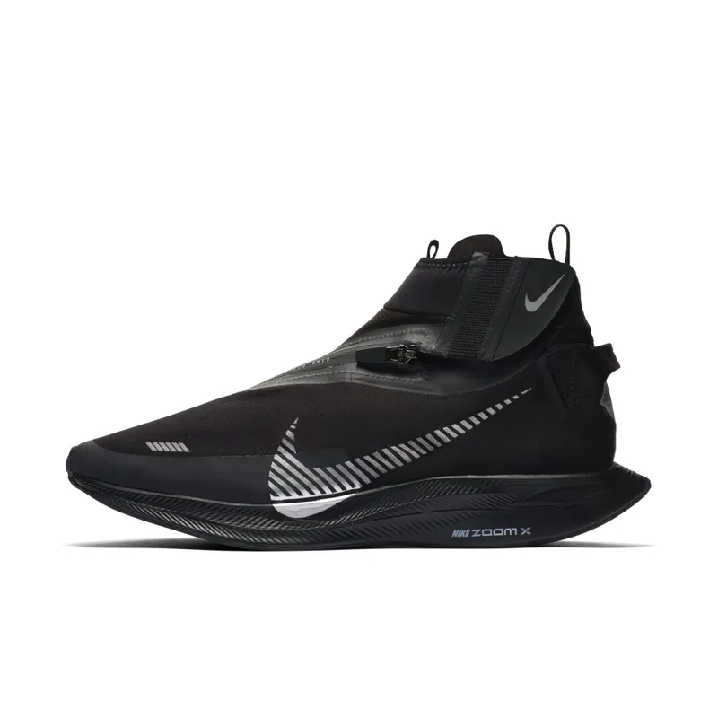 Nike Zoom Pegasus Turbo Shield Black/Black Black/Black-Metallic Silver (BQ1896-001)