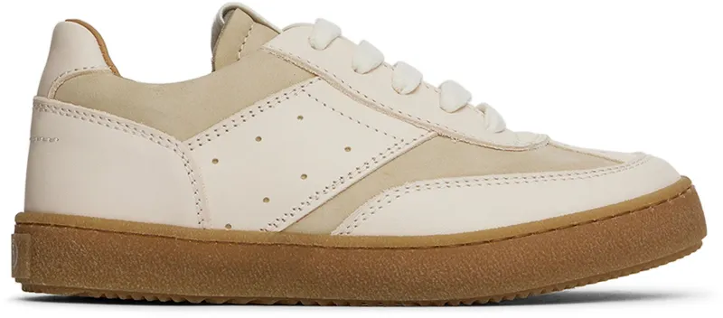 MM6 Maison Margiela Kids Black Low-Top Sneakers (72076)