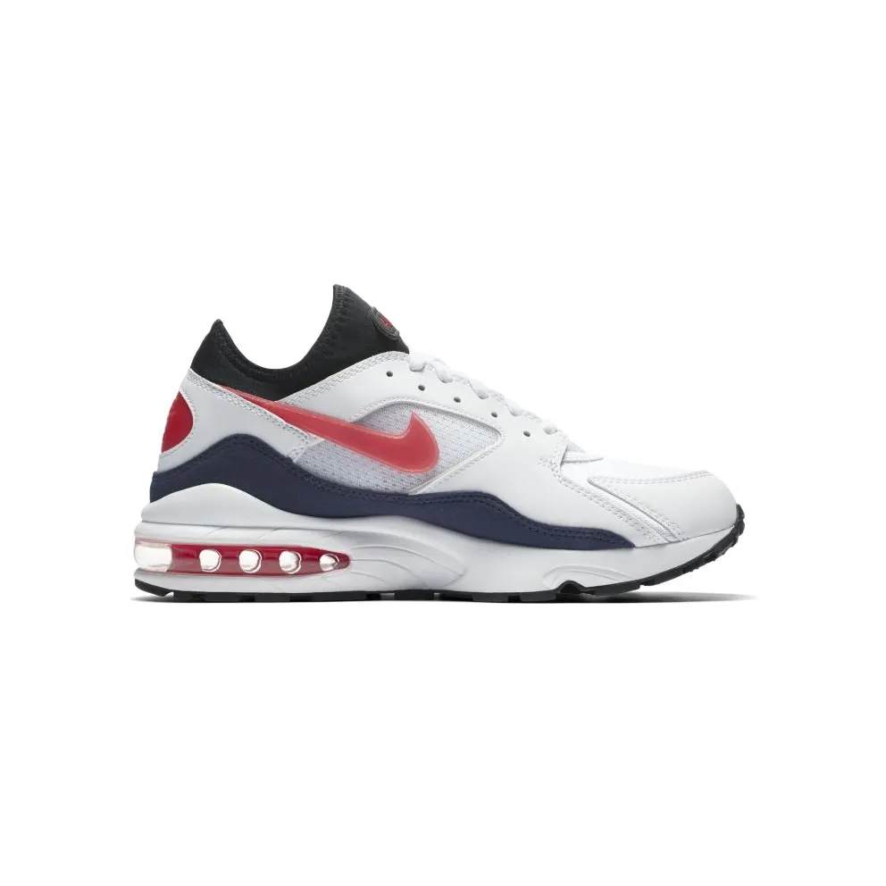 Nike Air Max 93 Habanero Red White/Neutral Indigo-Black-Habanero Red (306551-102)