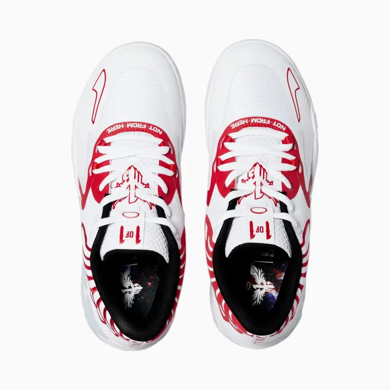 Men’s PUMA Mb.01 Lo White/High Risk Red (376941-10)