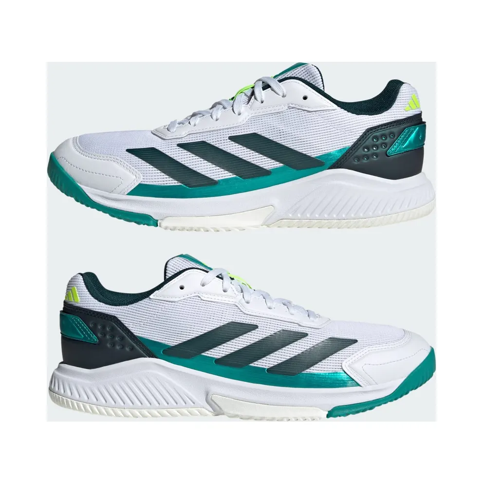 Adidas Courtquick Padel Cloud White / Cloud White / Aurora Ivy (JP7232)
