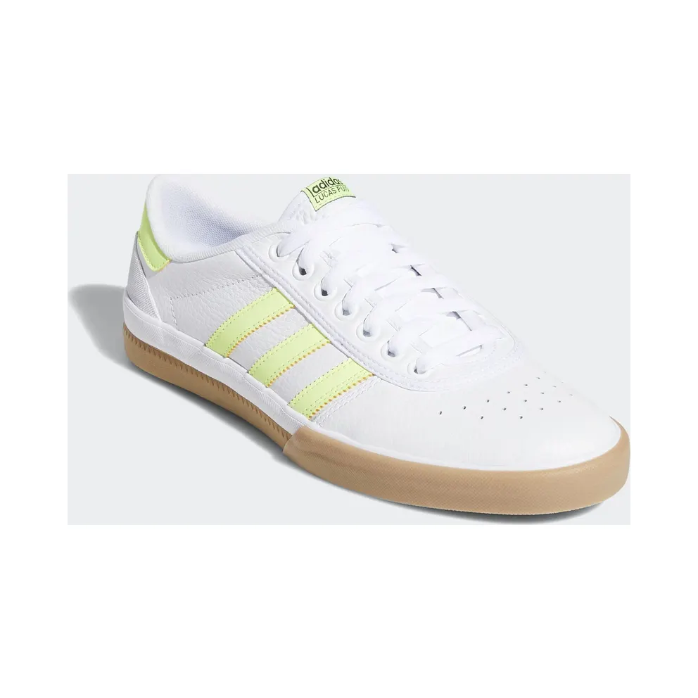 adidas Lucas Premiere Cloud White Hi Res Yellow Cloud White/Hi Res Yellow/Gum (DB3083)