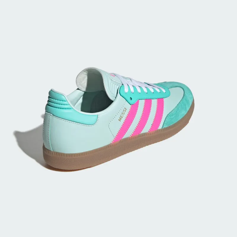 Adidas Samba Messi Halo Mint / Lucid Pink / Gum (KI8505)