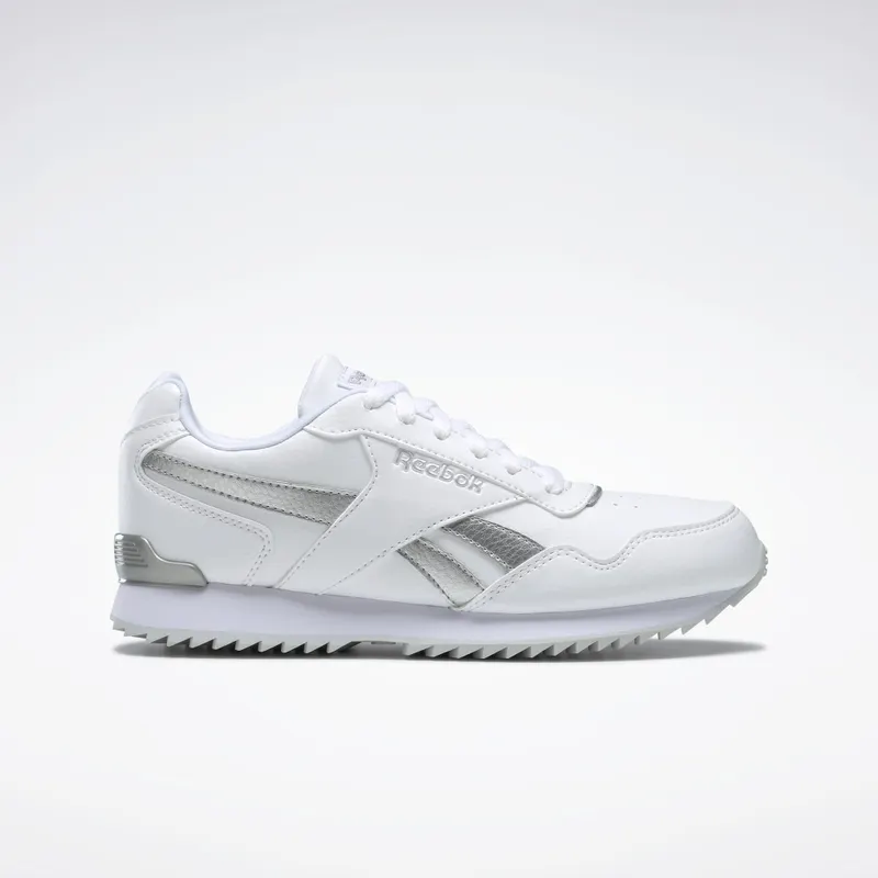 Reebok Royal Glide Ripple Clip Cloud White / Pure Grey 2 / Silver Metallic