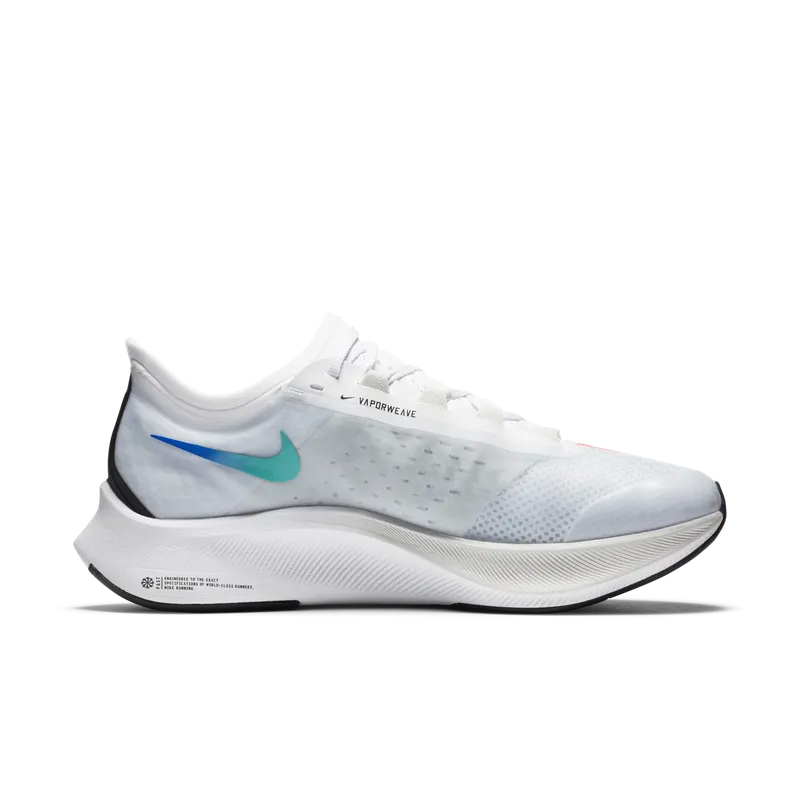 Nike Zoom Fly 3 White Multi-Color White/Spruce Aura-Hyper Violet-Flash Crimson (AT8240-103)