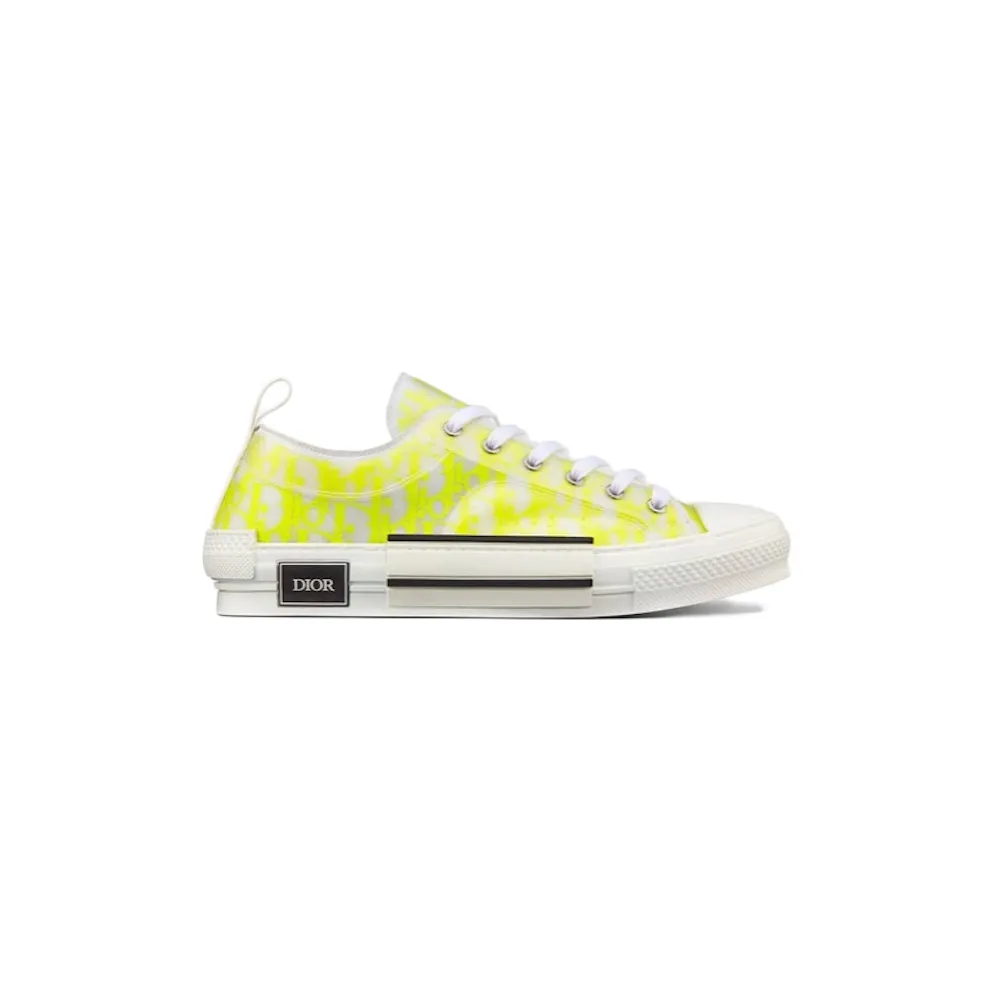 Dior B23 Low White Yellow Oblique (3SN249YNT_H160)