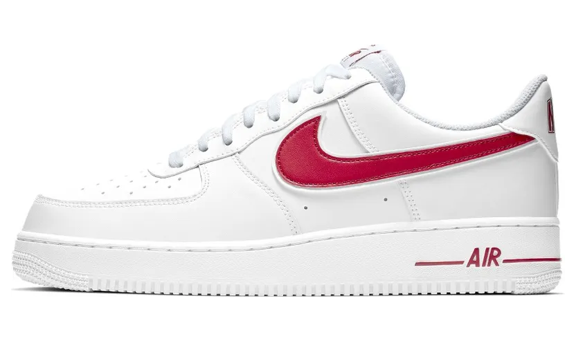 Nike Air Force 1 07 White Red (2019) (AO2423-102)