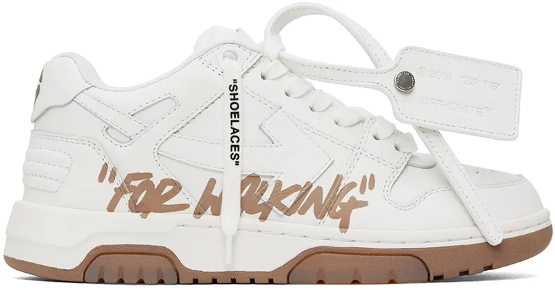 Off-White Out Of Office ‘For Walking’ “White” (OWIA259F22LEA0020162)