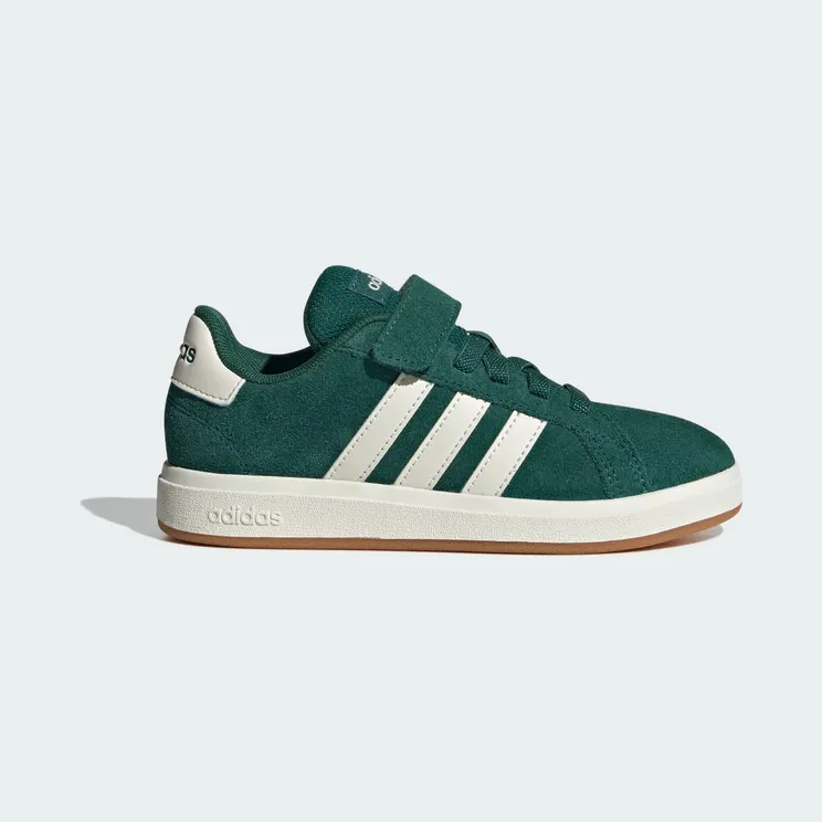 Adidas Grand Court 00s “Collegiate Green / Off White / Gum” (JP5898)