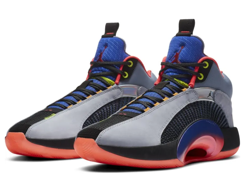 Air Jordan XXXV”Center of Gravity”Basketballschuh – Grau Grau (DC1492-001)