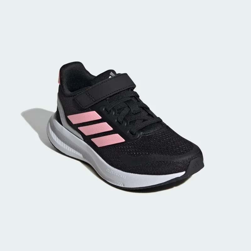 Adidas Runfalcon 5 Kids Core Black / Pink Spark / Silver Metallic (IE8580)