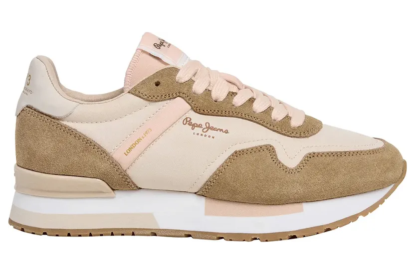 Pepe Jeans PèPè sneaker Beige / Nude / Donkerbeige (PLS400033-850)