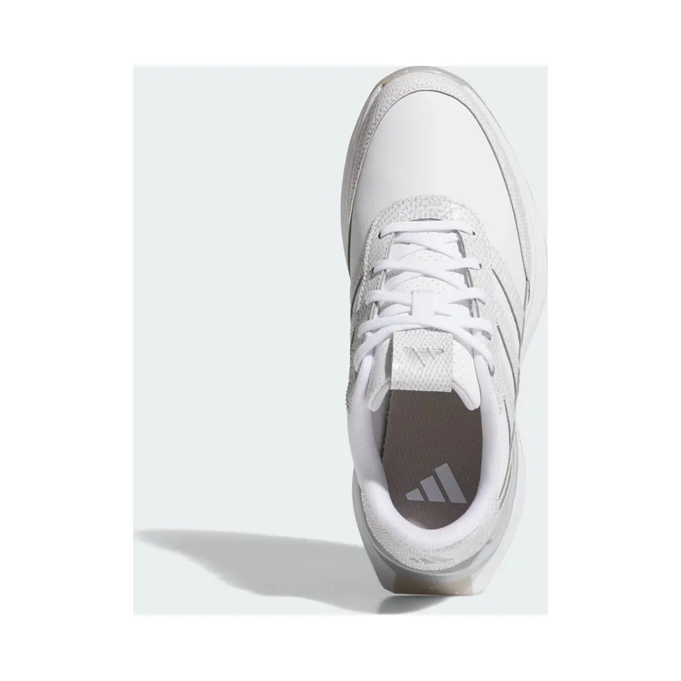 adidas S2G 24 Leather Spikeless Golf Cloud White Silver Metallic (JI4037)