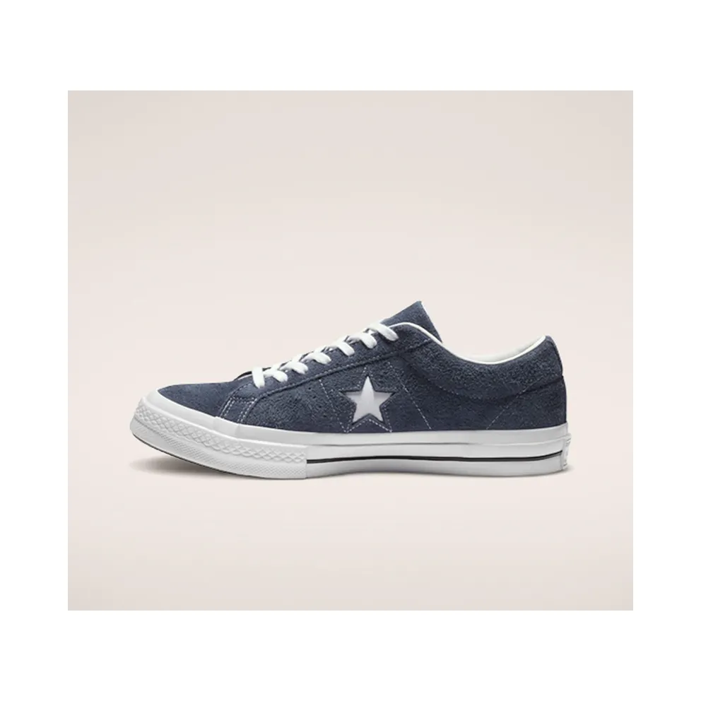 Converse One Star Ox Premium Suede ‘Dark Blue’ Dark Blue/White (158371C)