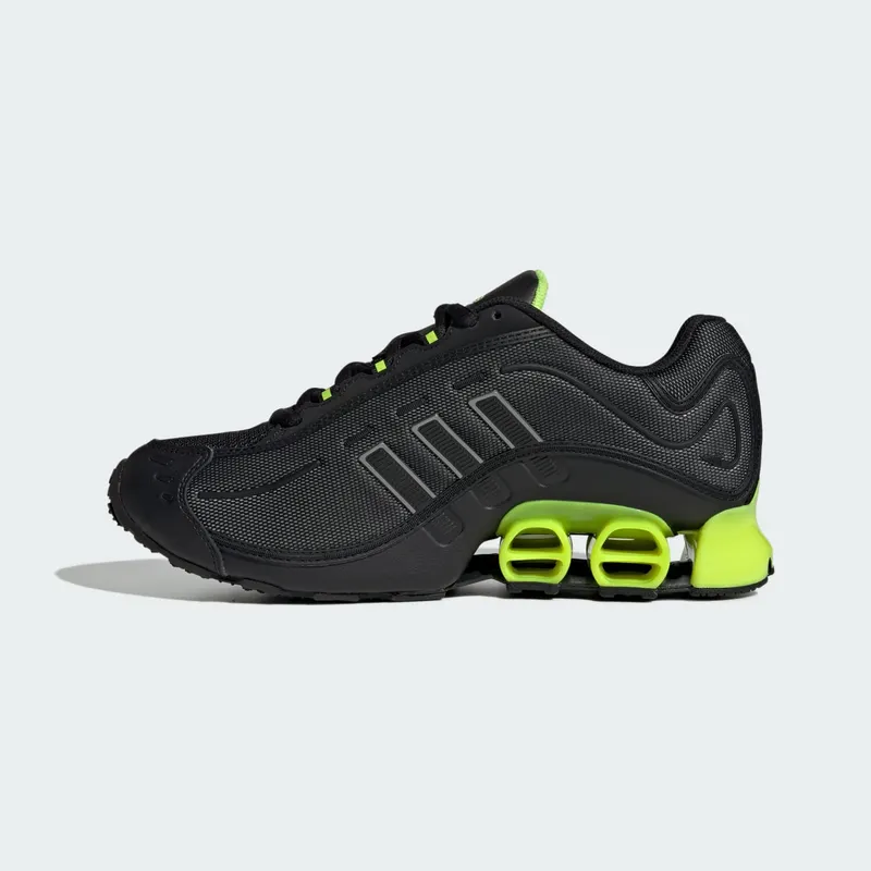 adidas Megaride O1 Black Iron Metallic Yellow (JR3677)