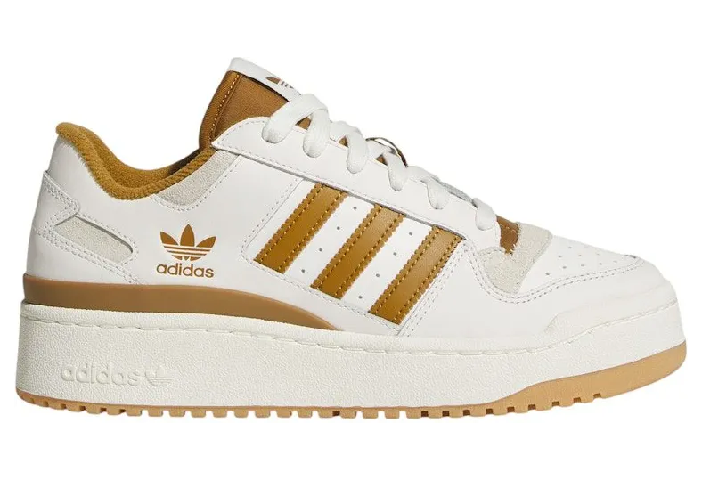 adidas Forum Bold Stripes White Bronze Strata (JR0495)