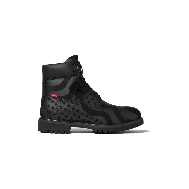 Timberland 6″ Boot Supreme Stars & Stripes Black