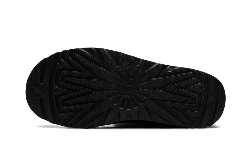 Ugg Classic Short Crescent Boot “Black” (1161770-BLK)
