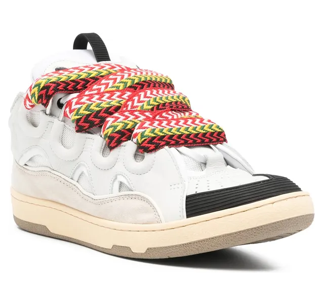 Lanvin Curb “White/Neutrals” (FU-SKDK12 DRA3-P26 00) (4)