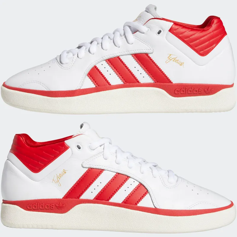 adidas Tyshawn Cloud White / Scarlet / Cloud White (GW4897)