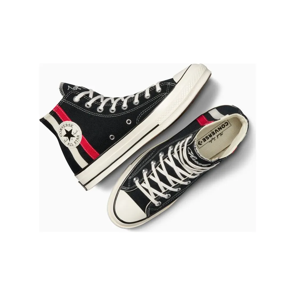 Converse Chuck 70 Archival Stripes Black/Red/Vintage White (A07441C)