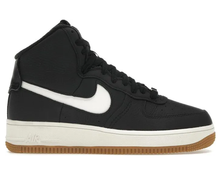 Nike Air Force 1 High Sculpt Black Sail Gum (DQ5007-001)