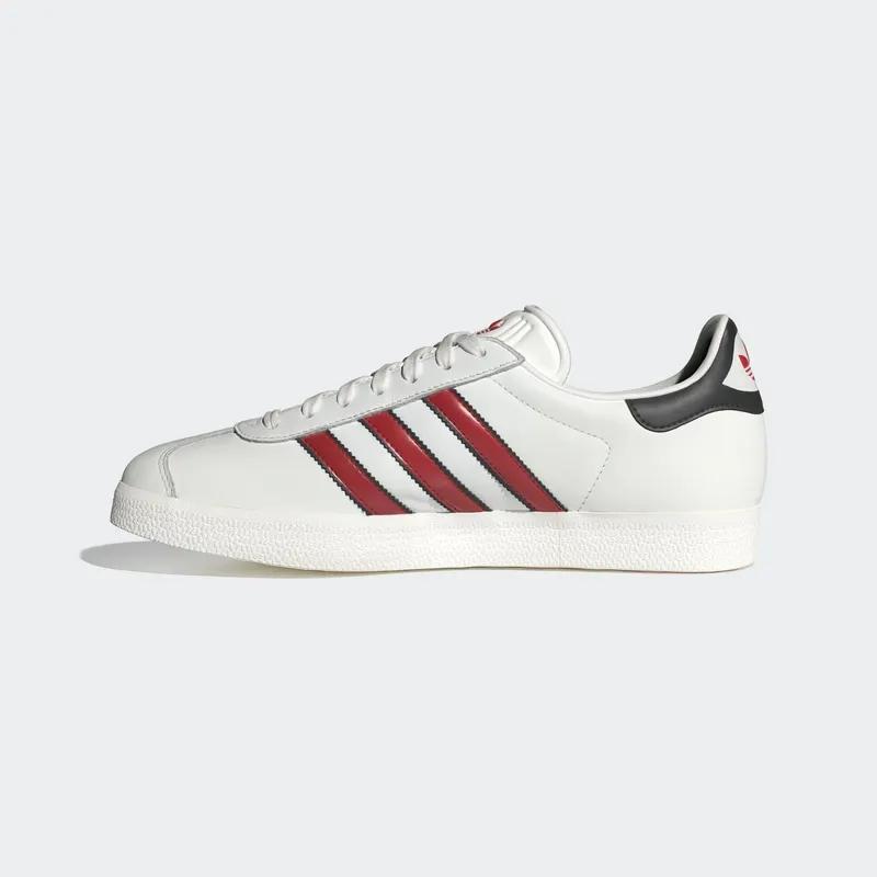 adidas Gazelle White Scarlet Black (IG6211)