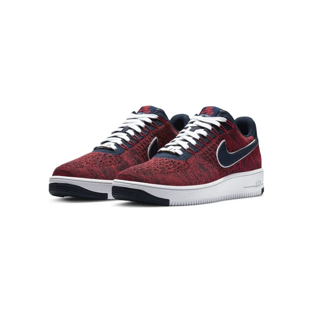 Nike Air Force 1 Ultra Flyknit Low RKK New England Patriots (2018) University Red/College Navy-White (AH8425-600)