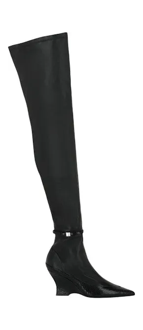 Givenchy Raven Over-The-Knee Boots Black (BE7038-E22G-001)