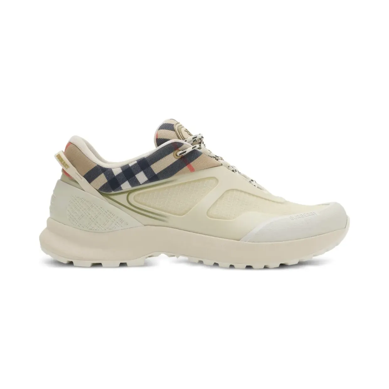 Burberry Check Sneakers aus Mesh – Nude (8119156)