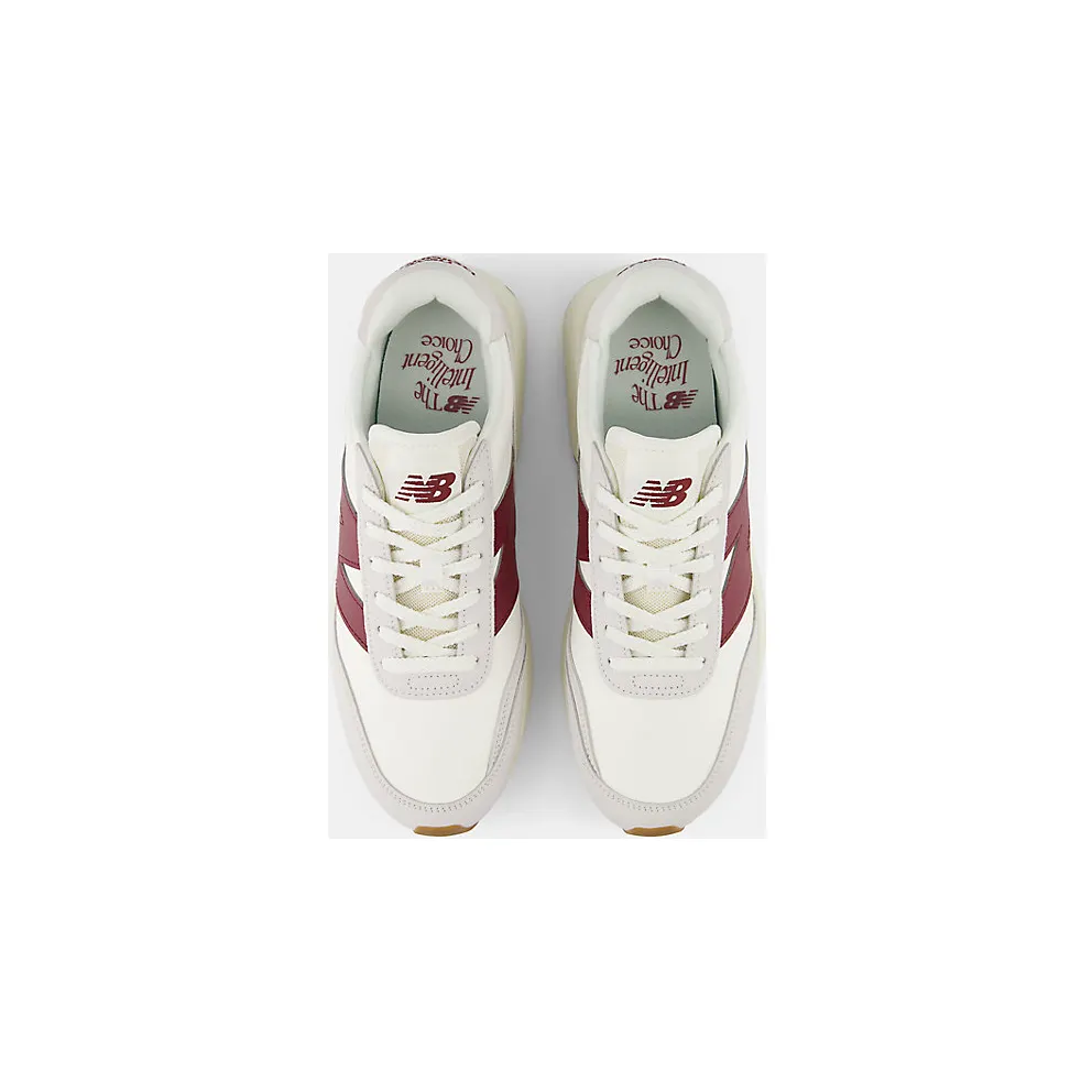 New Balance 370 Sea Salt Classic Crimson Gum (U370CB)
