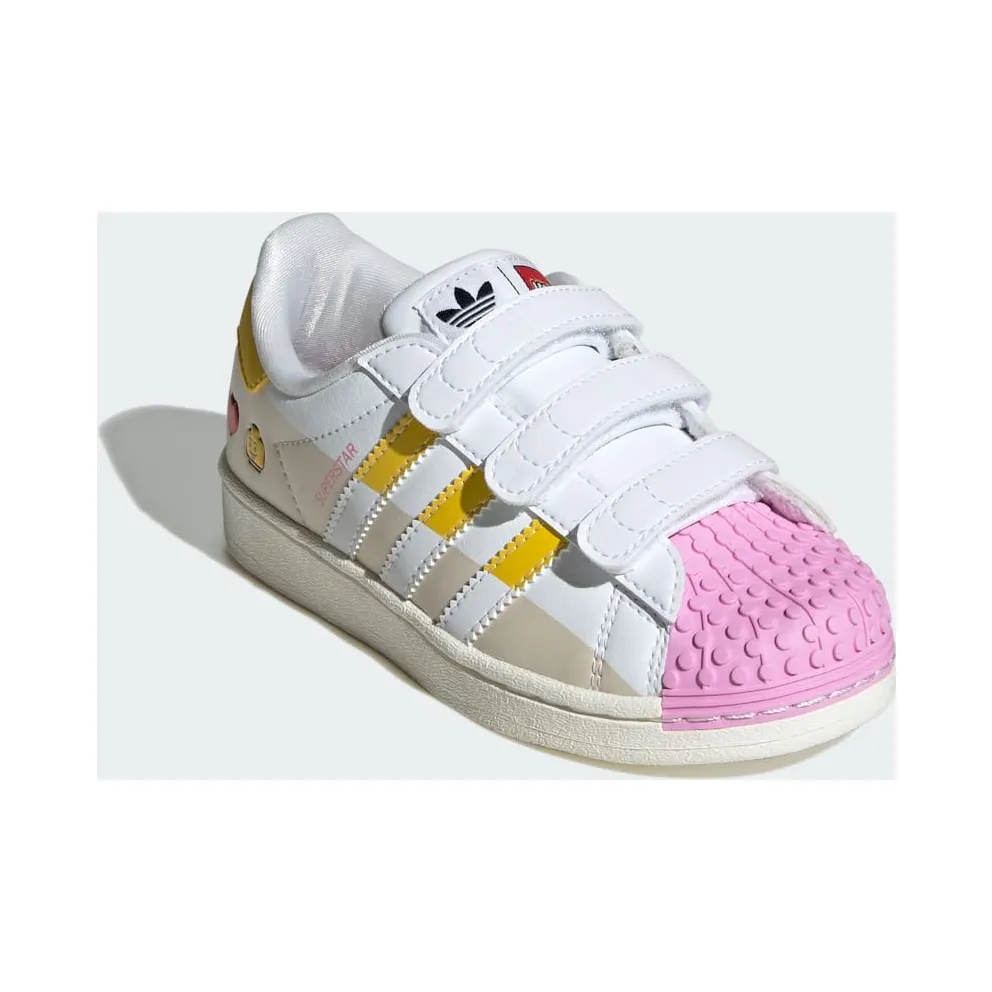 adidas Superstar x LEGO® Kids Cloud White / Yellow / Wonder White (IF2910)