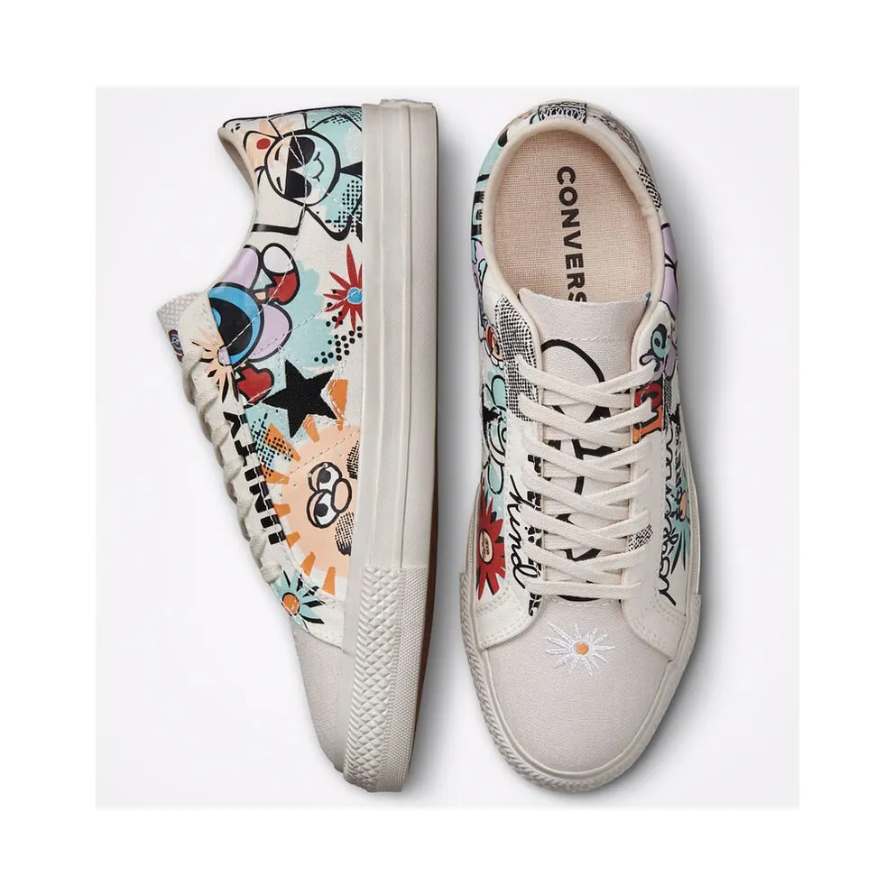 Converse One Star Floral Egret/multi/Black (172933C)