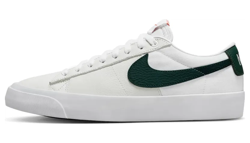 Nike SB Zoom Blazer Low GT “Orange Label – White / Pro Green” (DR9099-100)